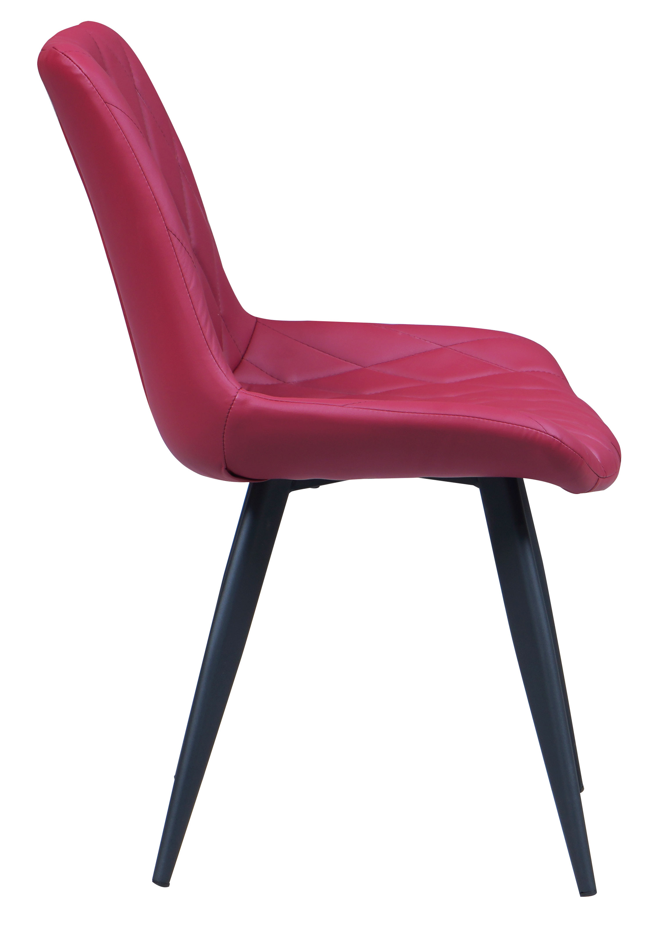 Gastronomie Stuhl Minu Kunstleder Rot 