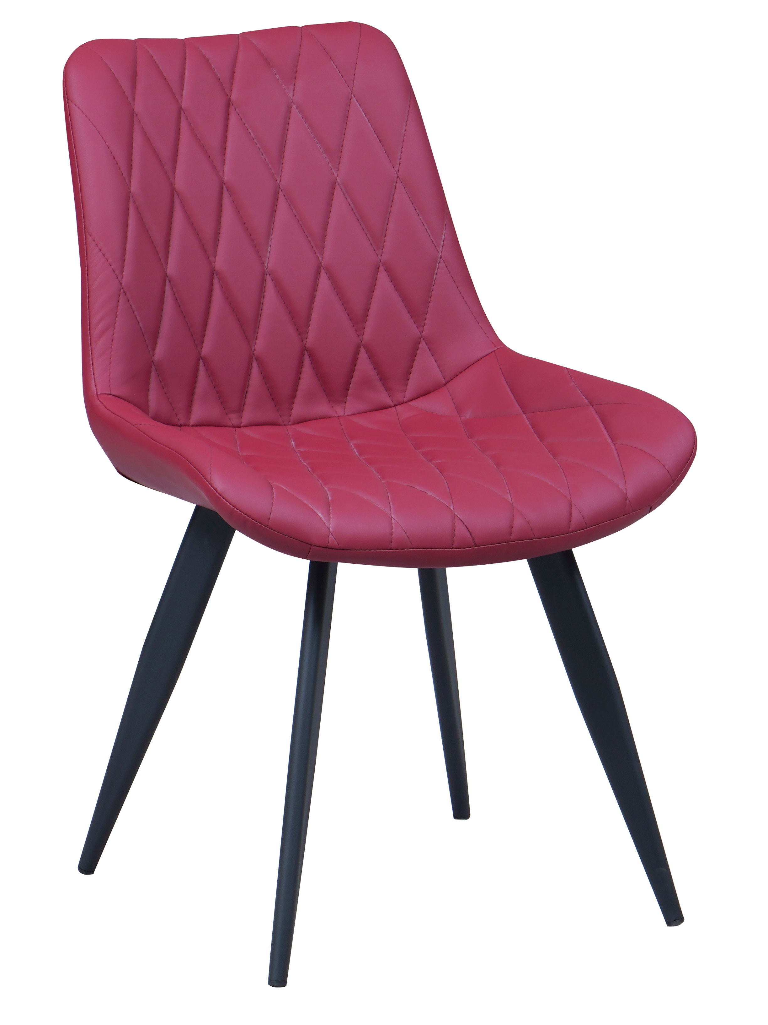 Gastronomie Stuhl Minu Kunstleder Rot 