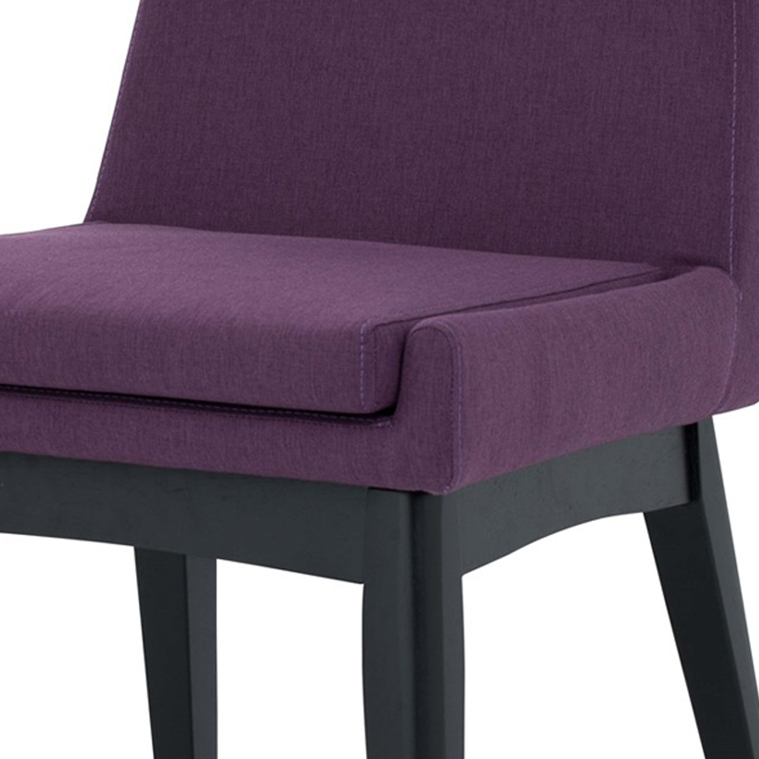 Loungestuhl Chano Violet Beine Massivholz