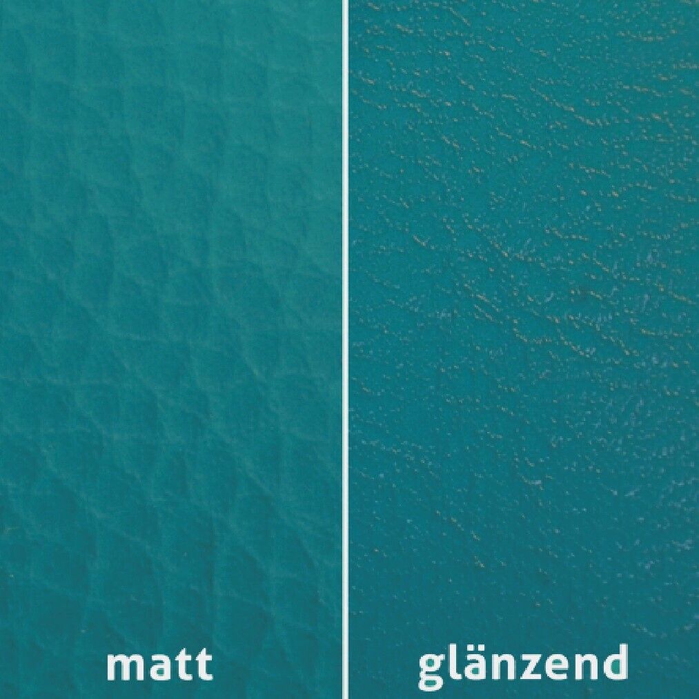 American Diner Set II Madison Türkis glänzend - schwarzer Tisch