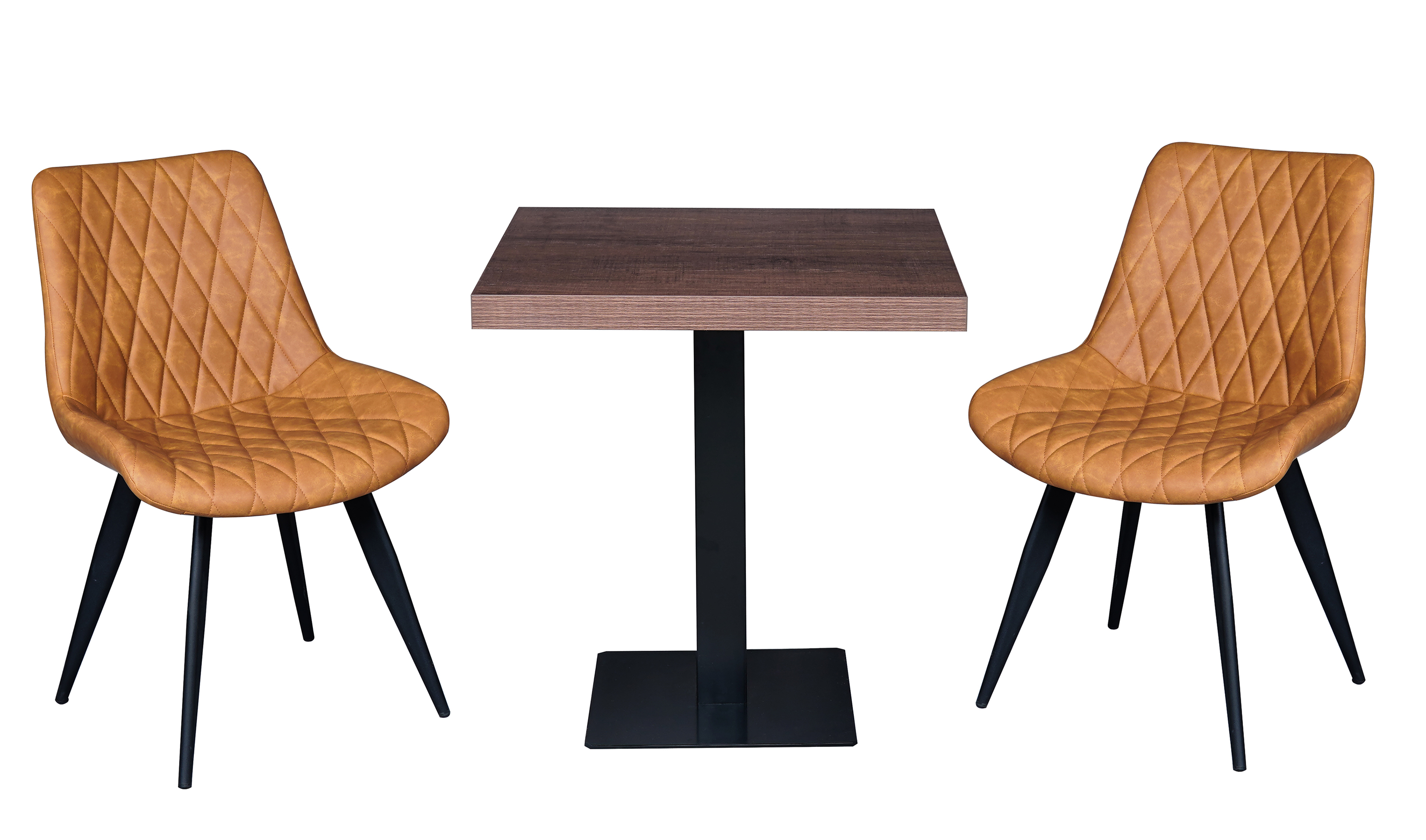 Gastronomie Stuhl Minu Kunstleder Kupfer