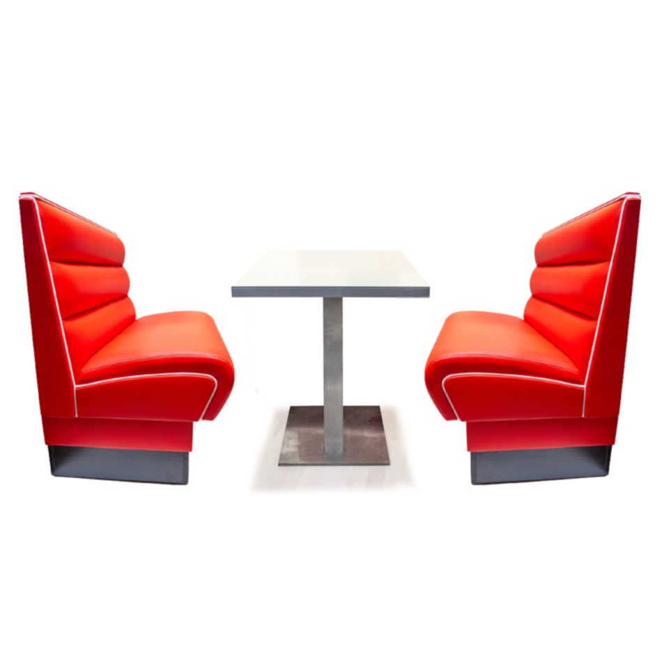 American Dinerbank Hooper Dinerbänke