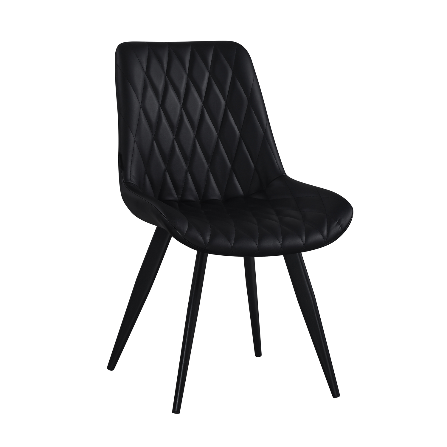 Gastronomie Stuhl Minu Kunstleder Schwarz