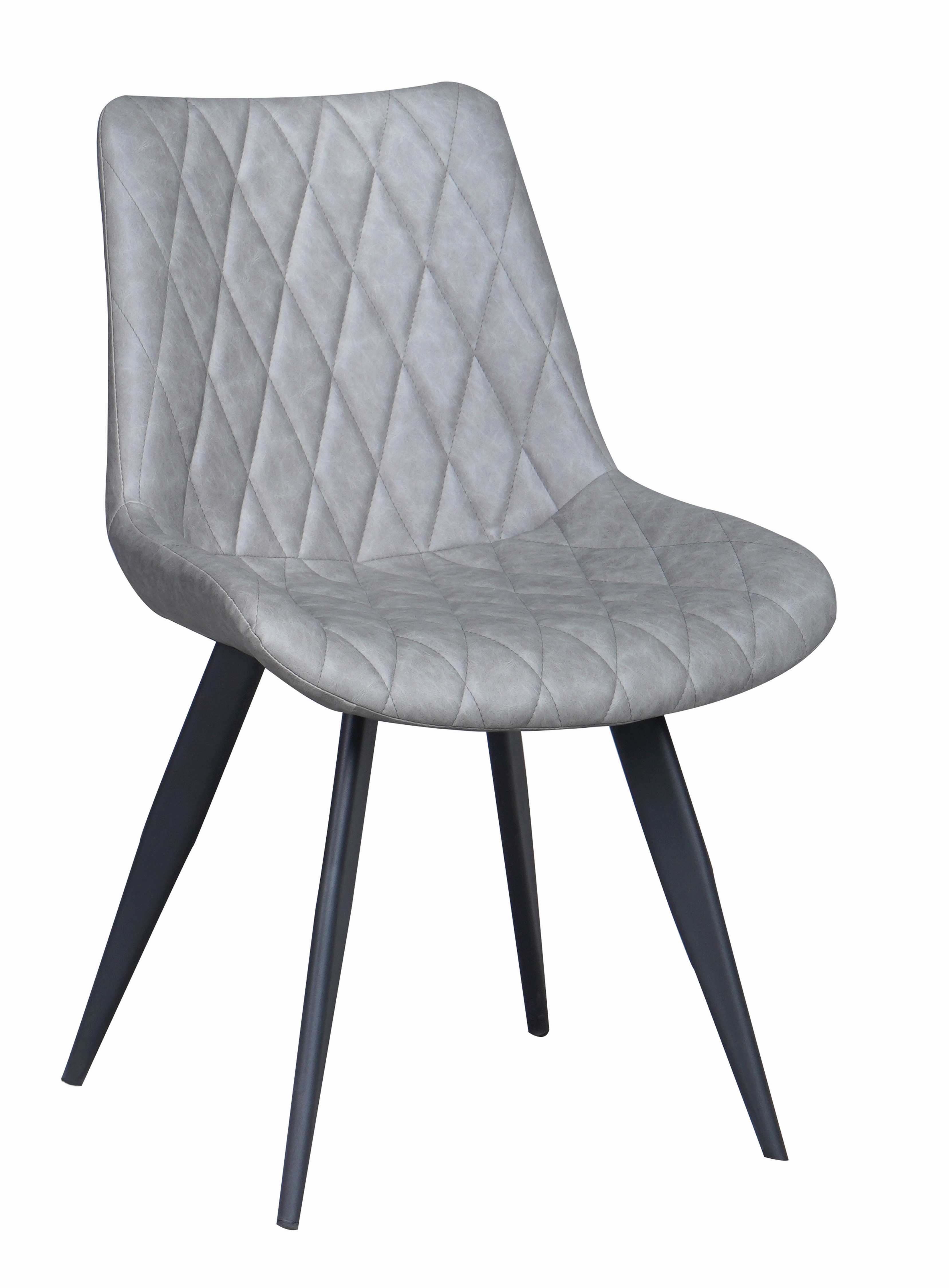 Gastronomie Stuhl Minu Kunstleder Grau