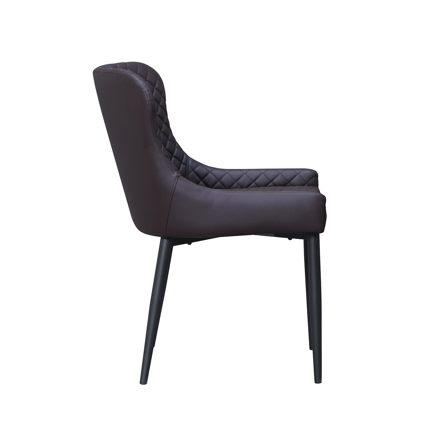 Gastro Polsterstuhl Paulus Kunstleder Braun