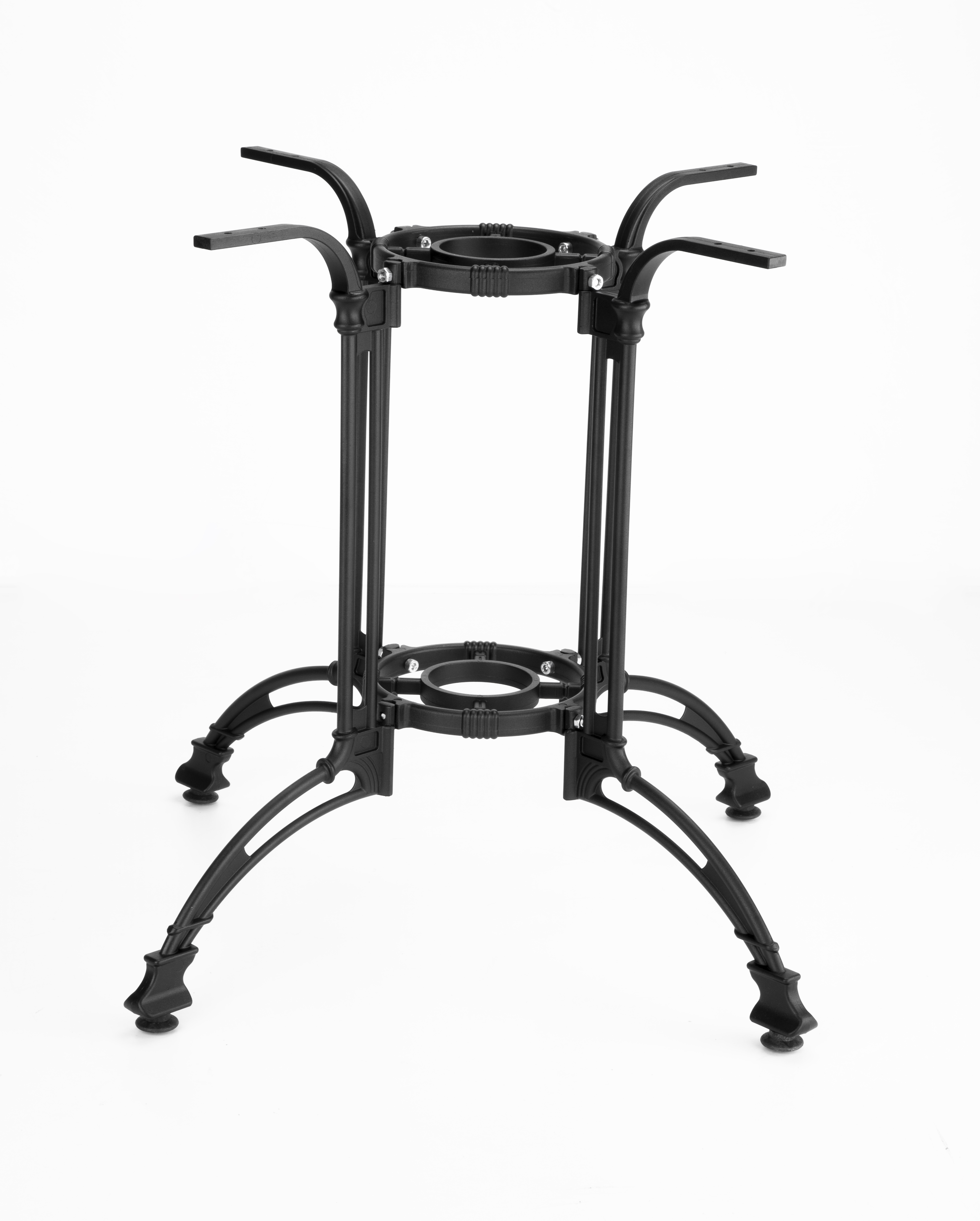  Restaurant Gastronomie Tischgestell TTB2 schwarz und weiss