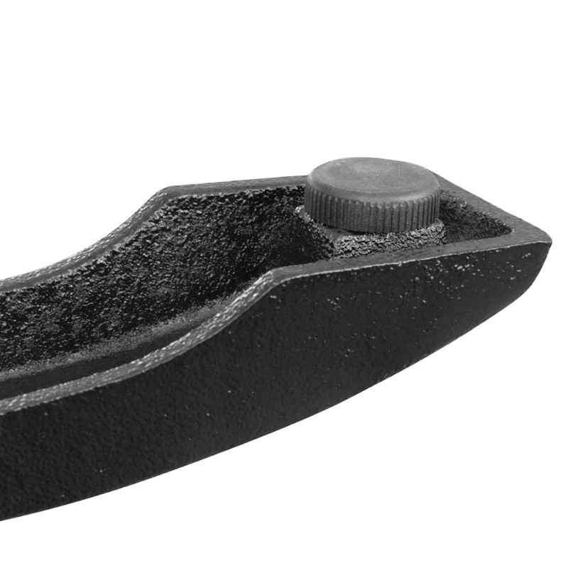 Saxan Gastro Doppeltischbein Gusseisen schwarz