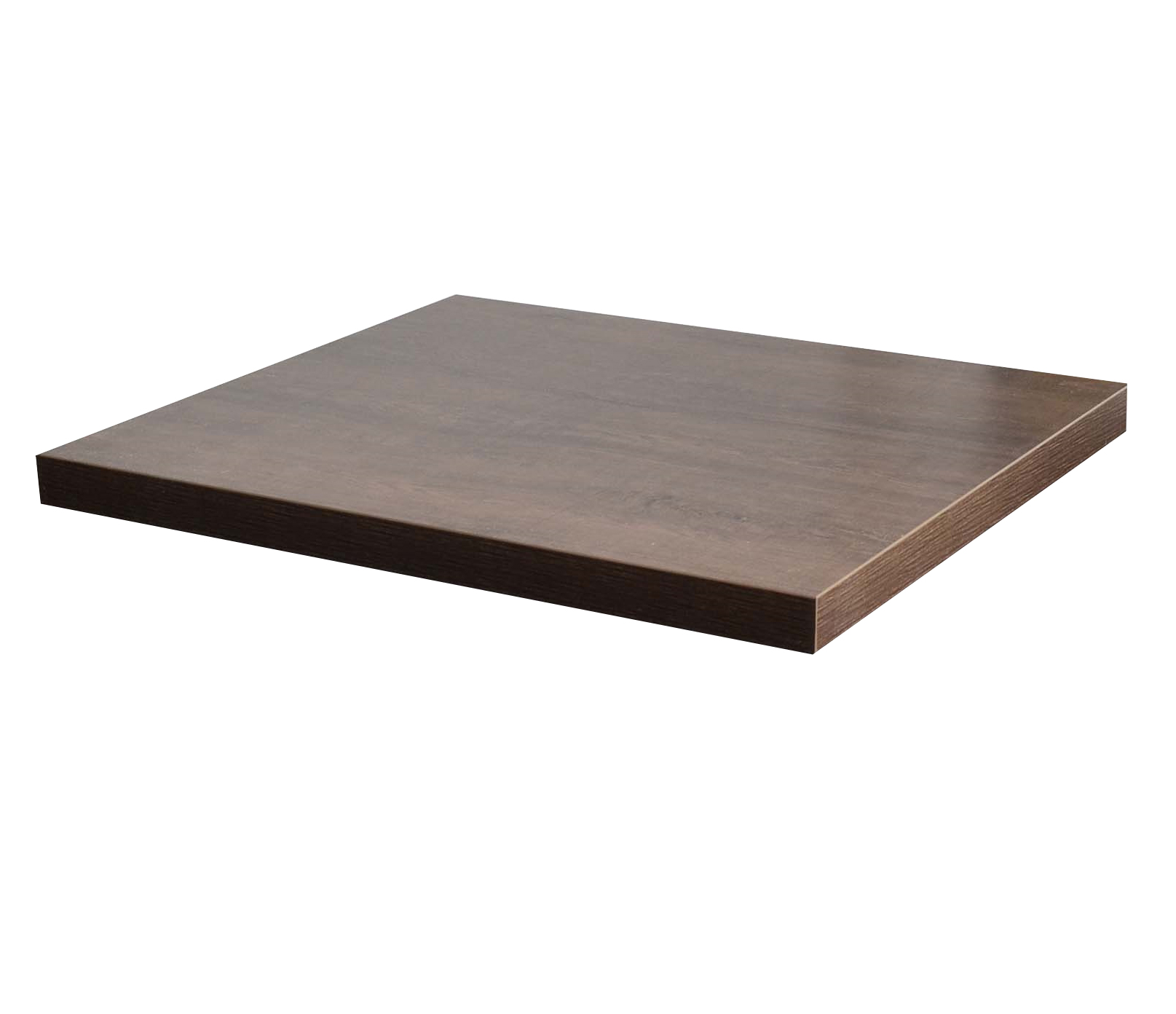 Restaurant Tisch 60x60cm Tischbein Gusseisen Tischplatte Walnuss