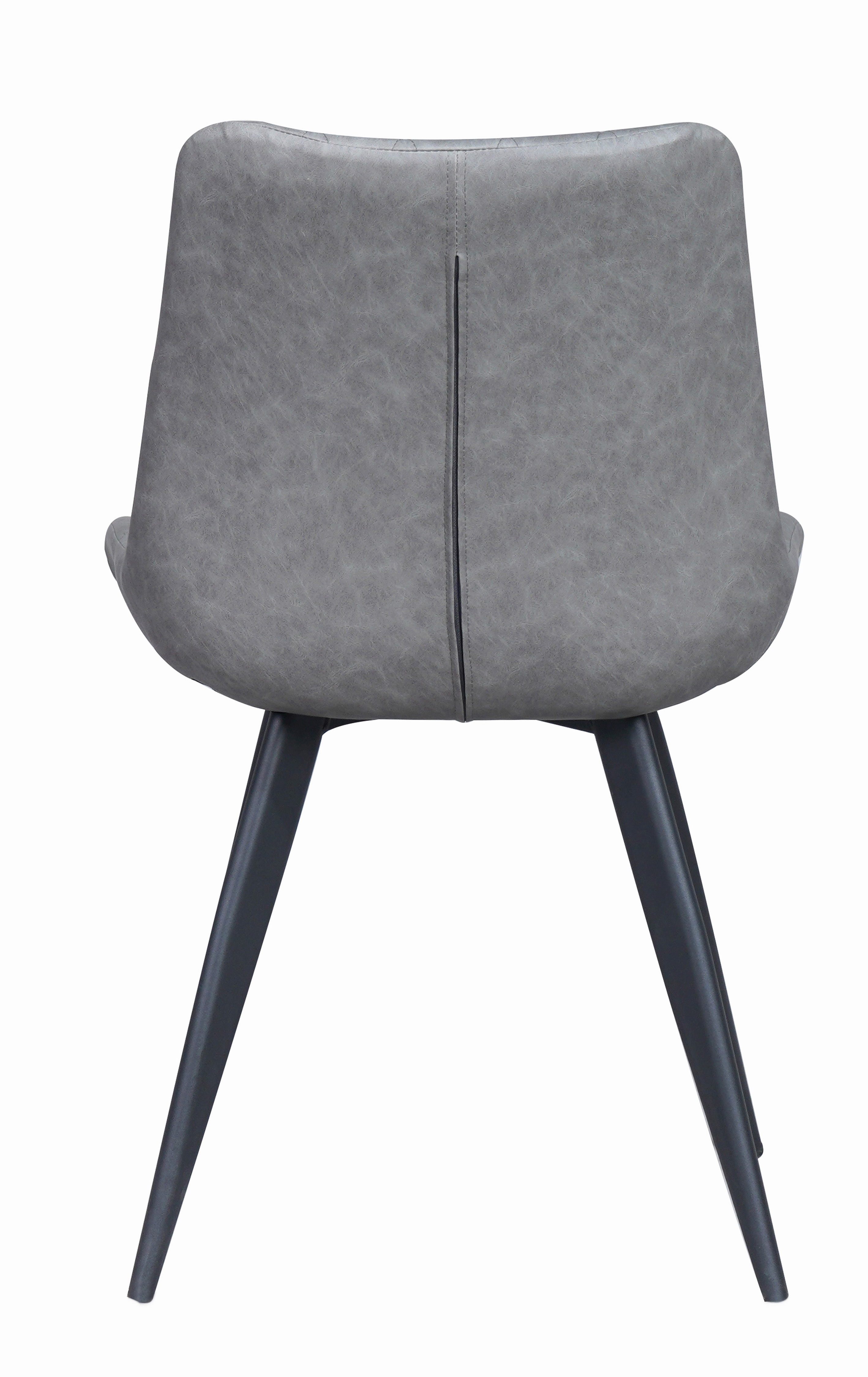 Gastronomie Stuhl Minu Kunstleder Grau