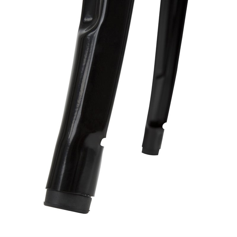 Vanern Bar Bistrotisch Holzplatte schwarz