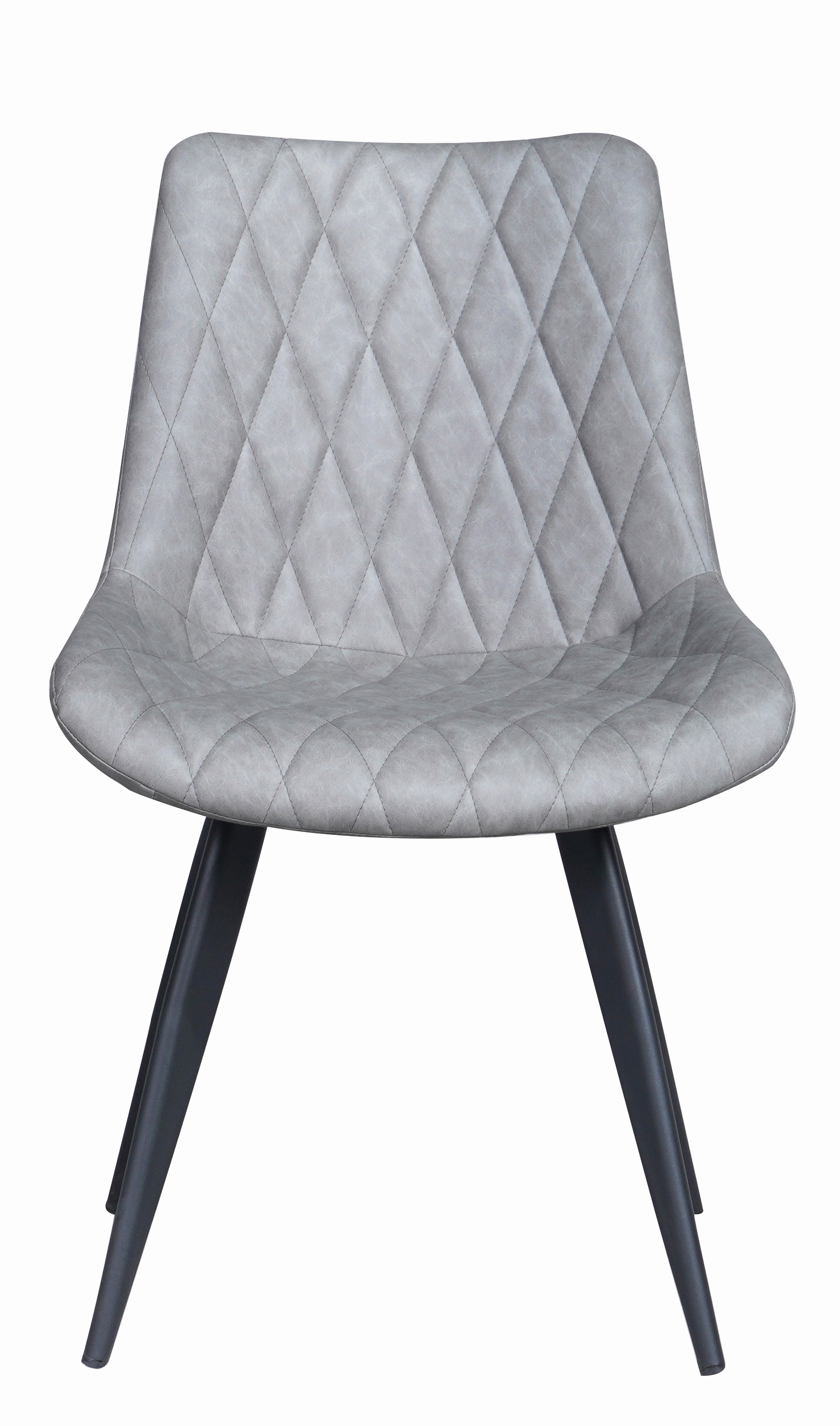 Gastronomie Stuhl Minu Kunstleder Grau