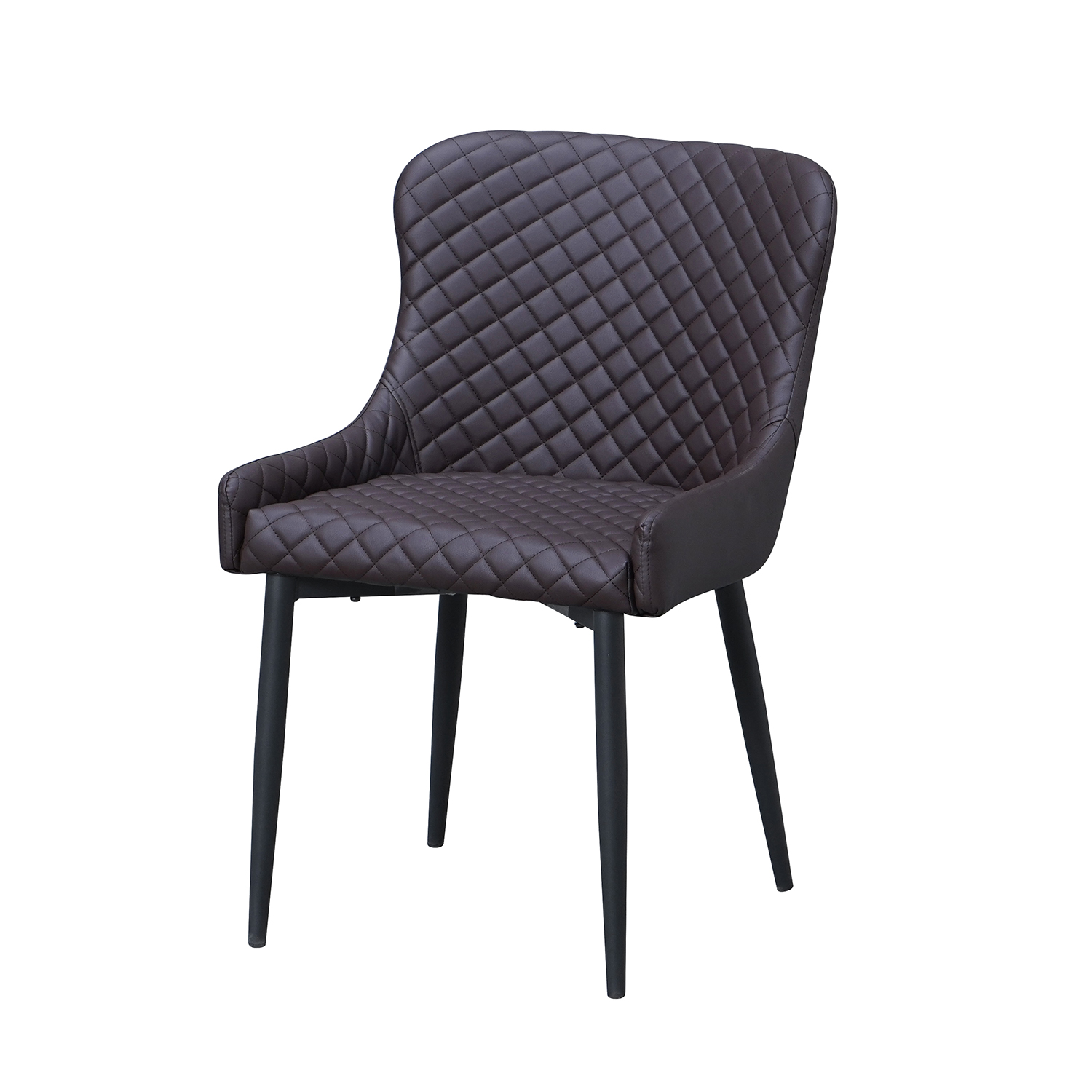 Gastro Polsterstuhl Paulus Kunstleder Braun