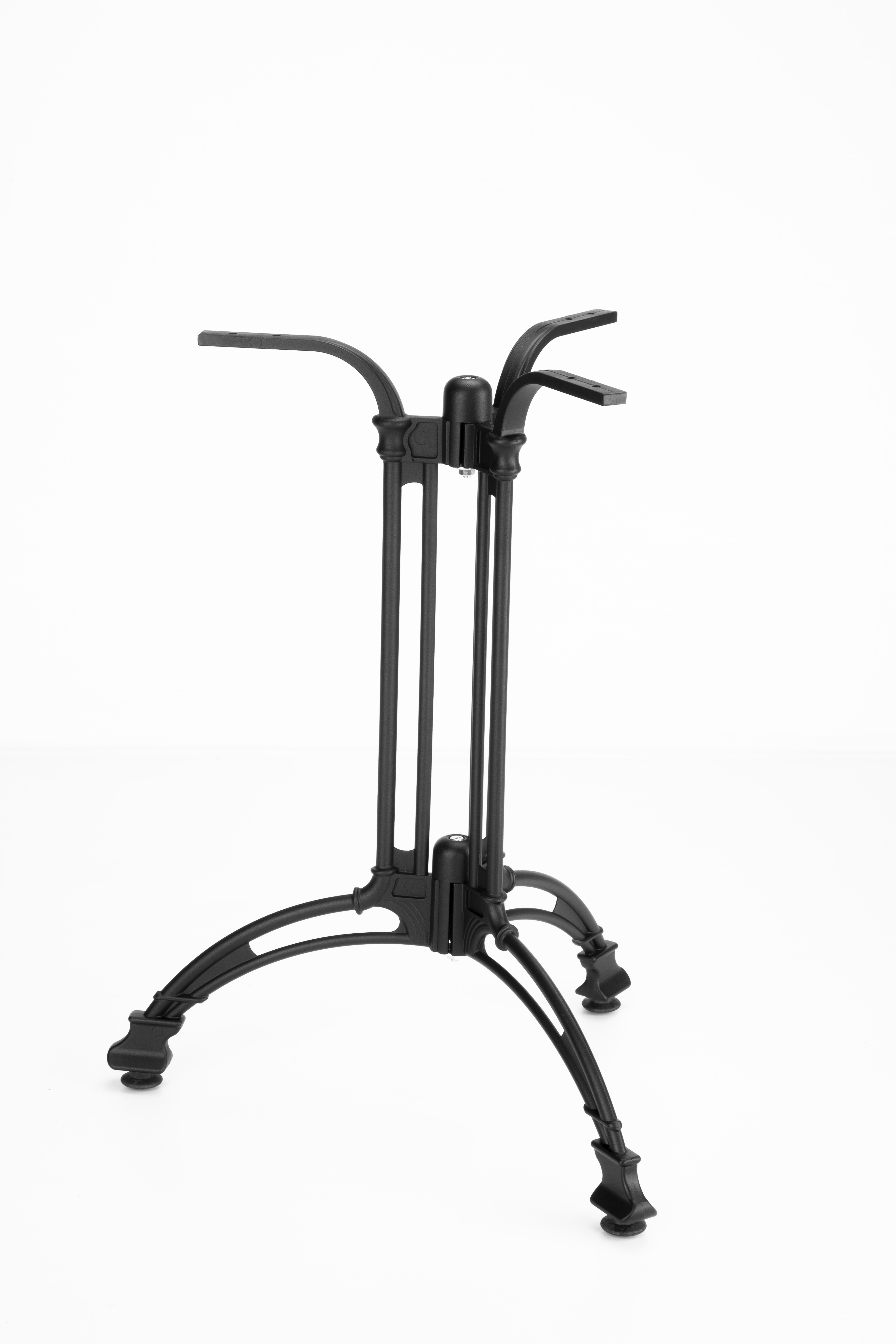  Restaurant Gastronomie Tischgestell TTB1 schwarz und weiss