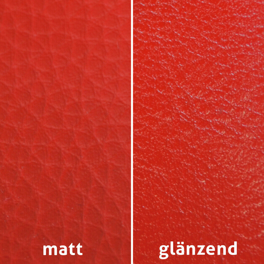 American Diner Set II Madison Rot matt - weißer Tisch