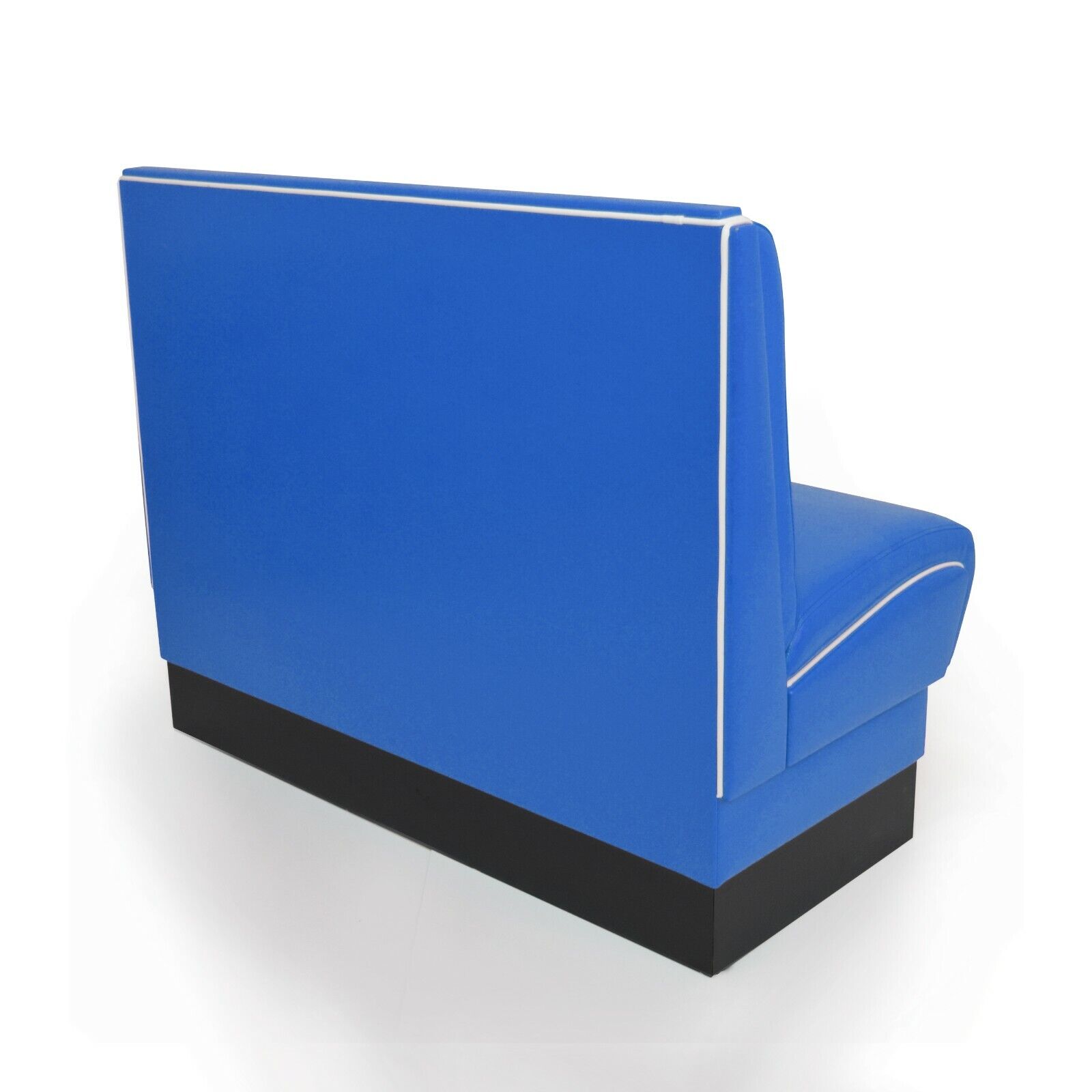 American Diner Set II Omaha Blau glänzend - schwarzer Dinertisch