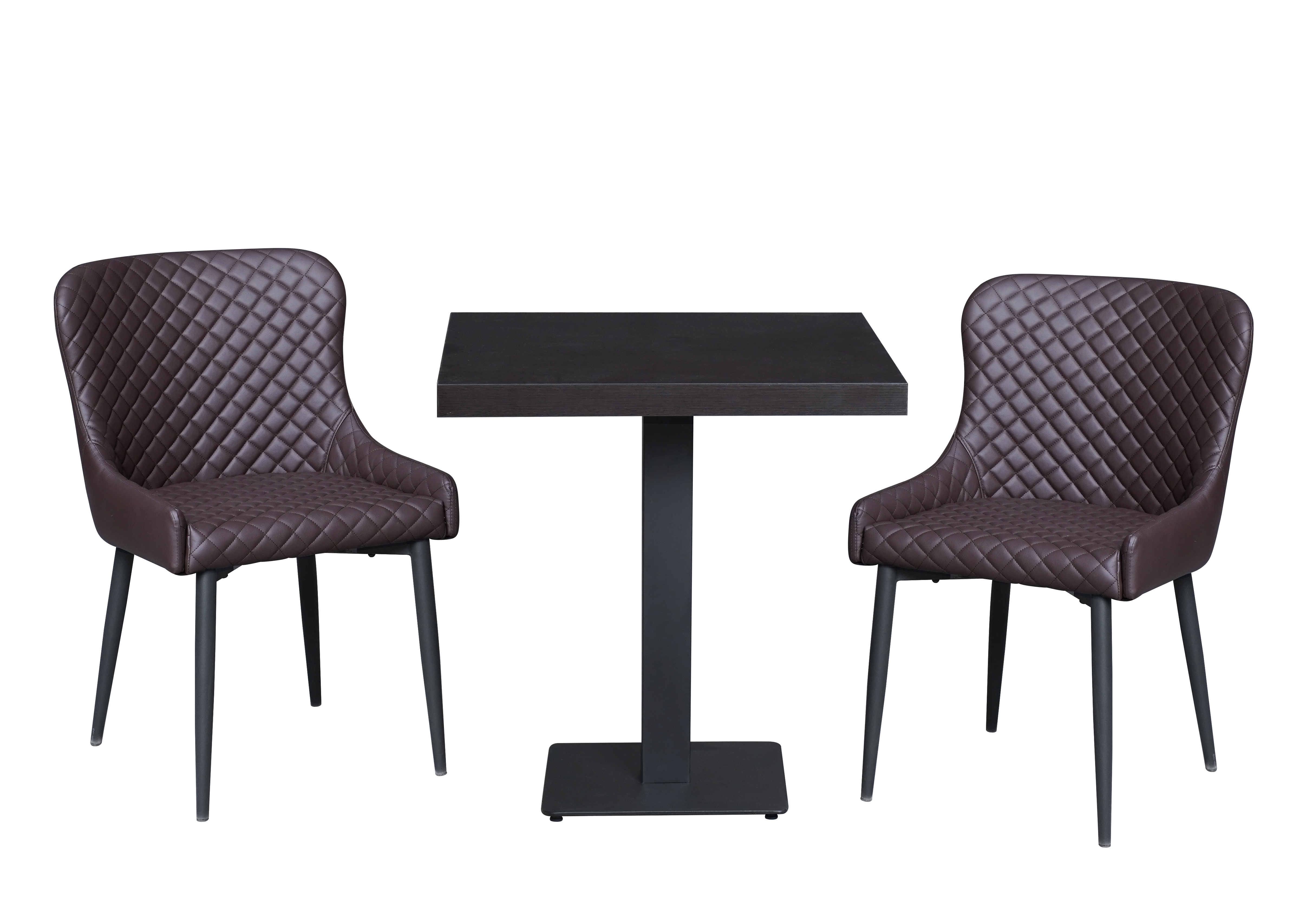 Gastro Polsterstuhl Paulus Kunstleder Braun