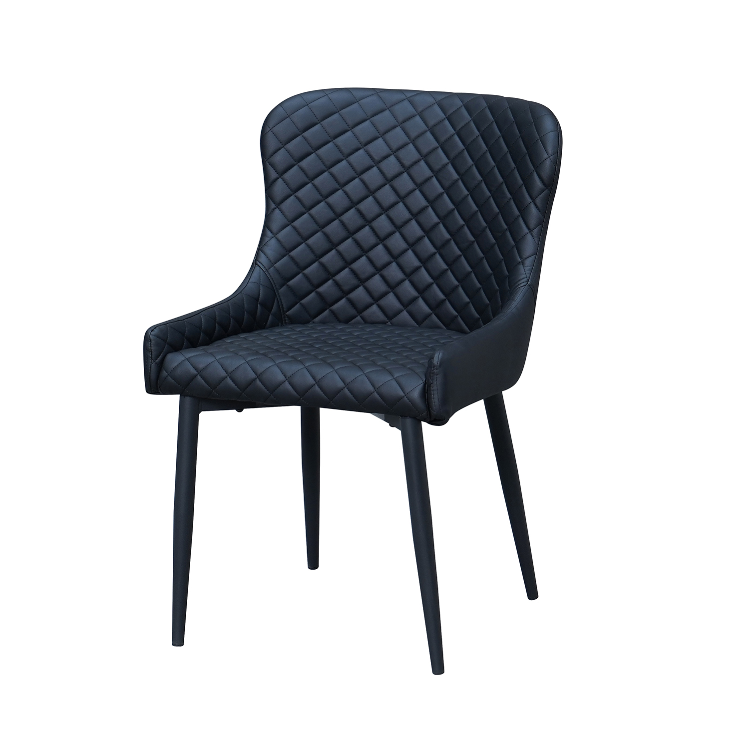 Gastro Polsterstuhl Paulus Kunstleder Schwarz