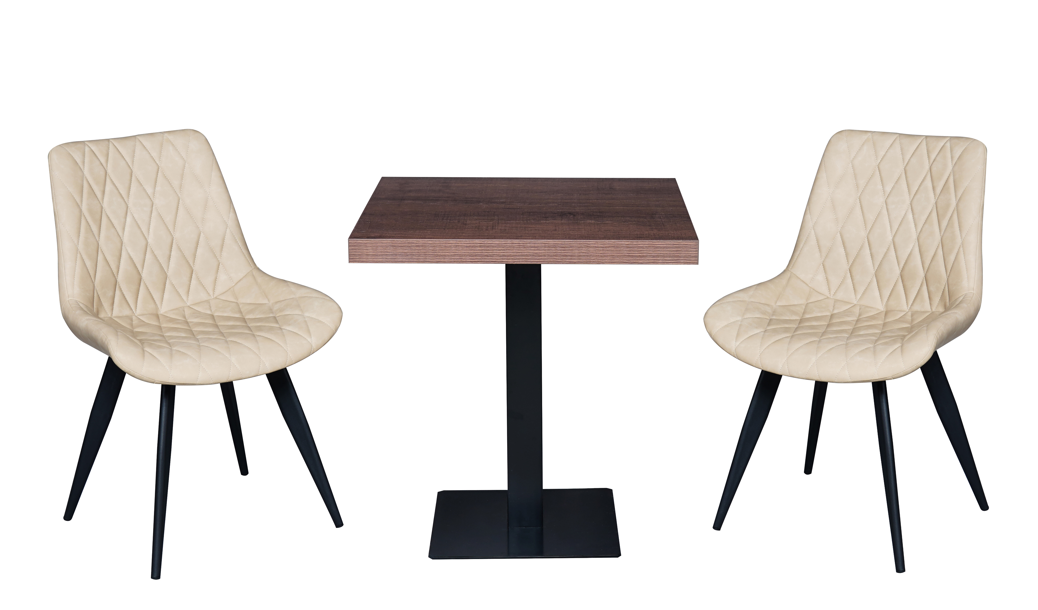 Gastronomie Stuhl Minu Kunstleder Hellbraun