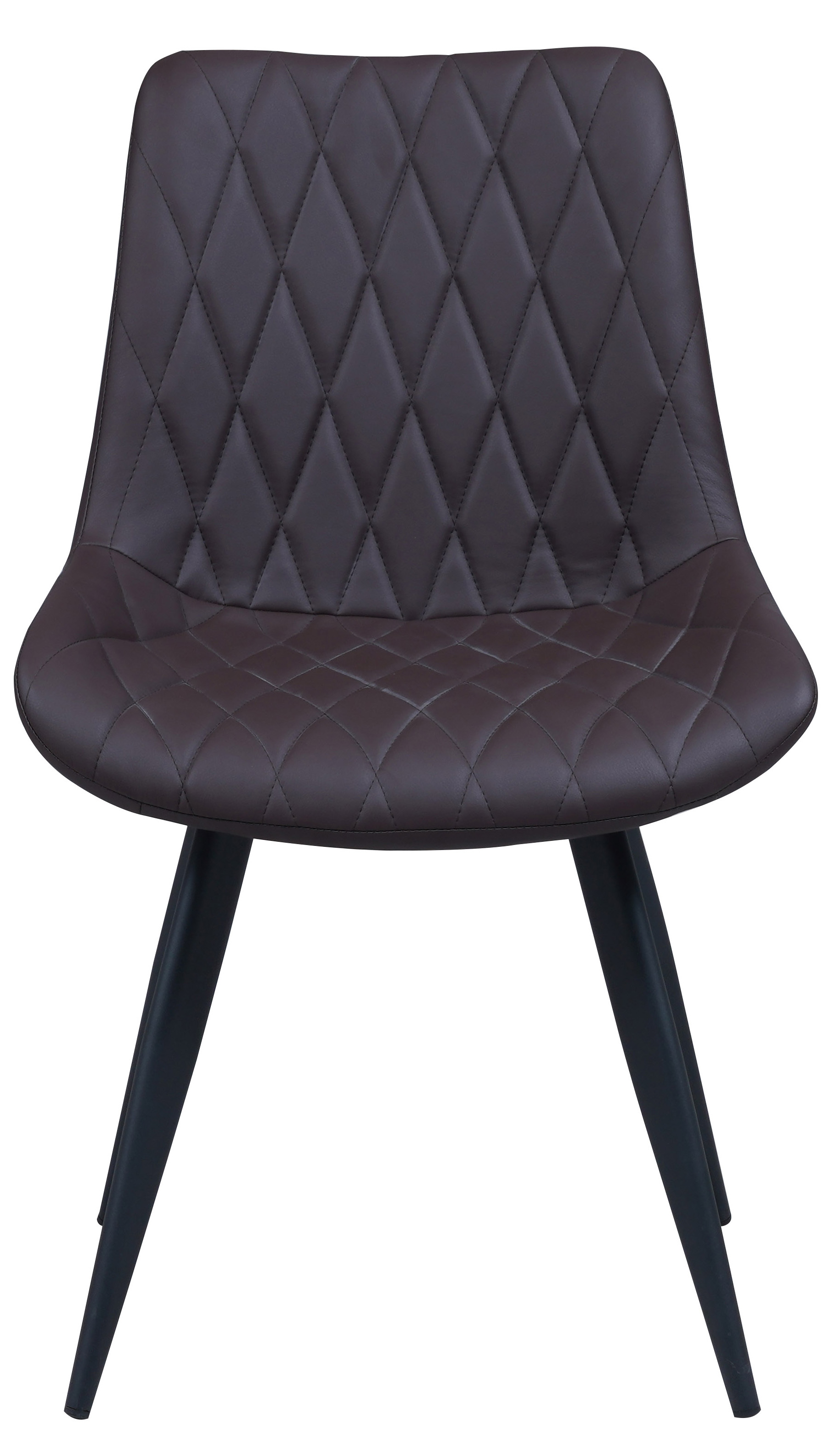 Gastronomie Stuhl Minu Kunstleder Dunkelbraun