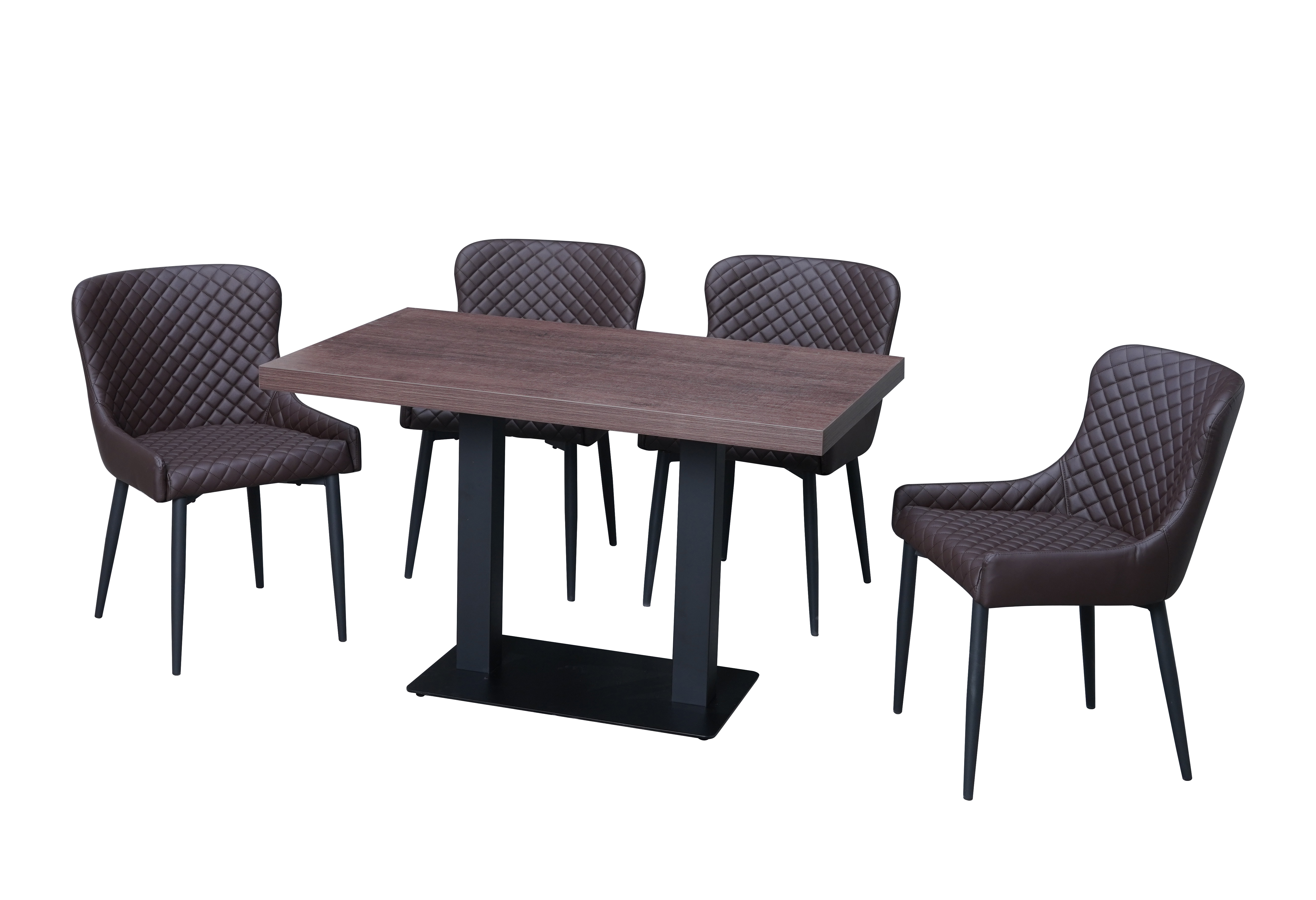 Gastro Polsterstuhl Paulus Kunstleder Braun